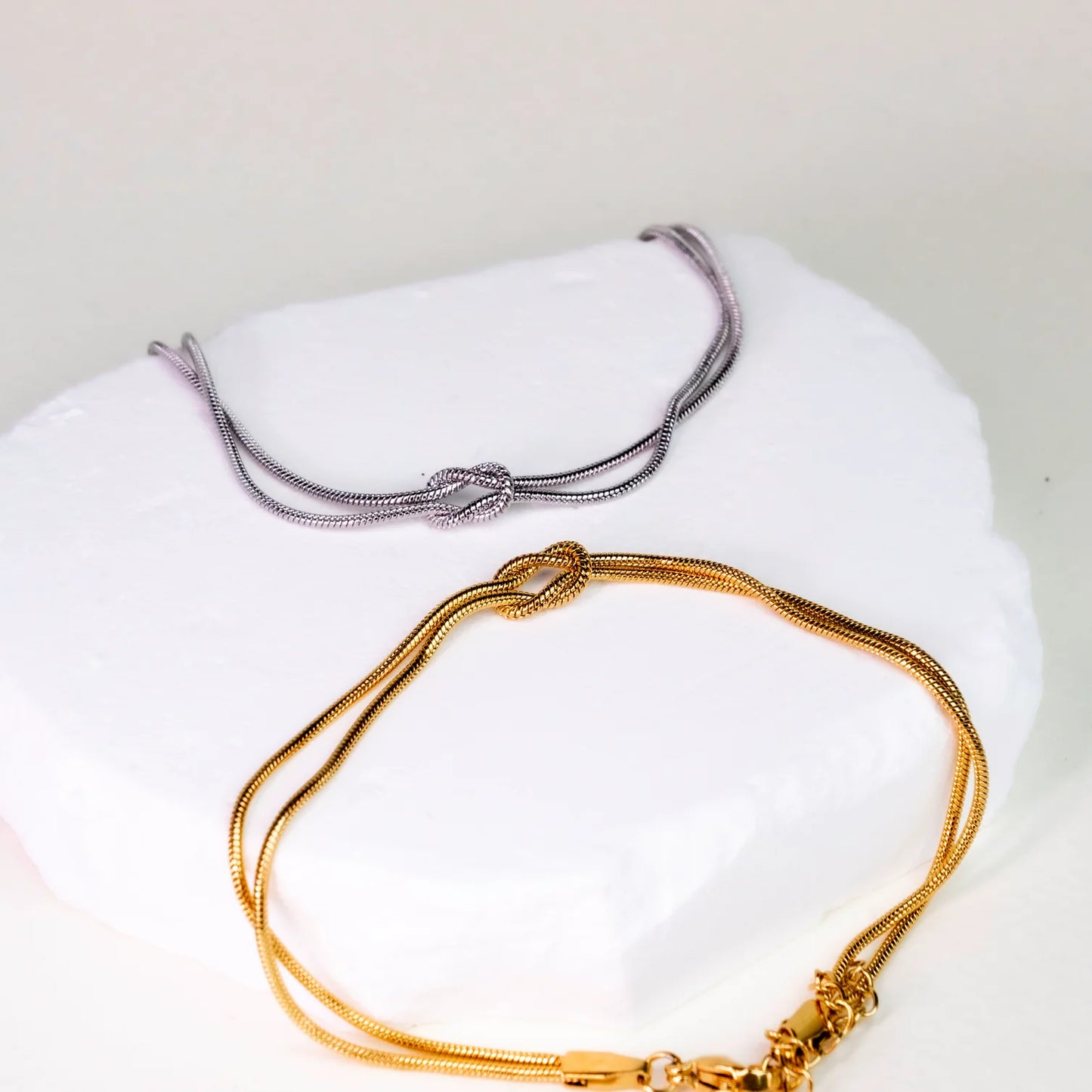 Pulseras Nudo Infinito + Tarjeta Personalizada